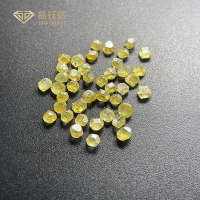 Diamants colorés développés par laboratoire jaune intense de fantaisie HPHT 1ct à 7ct